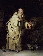 unknow artist, Monk Testing Wine